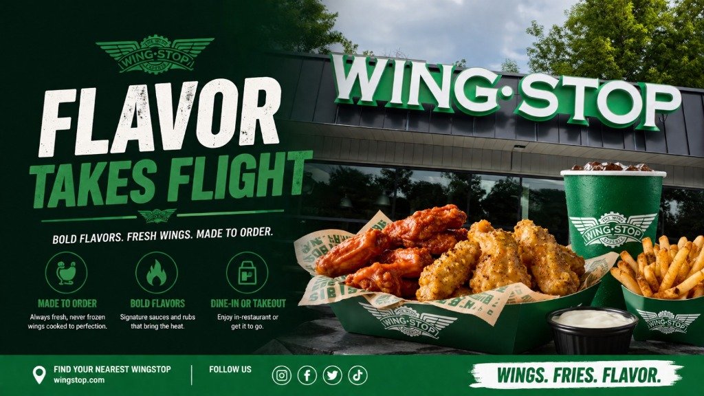 Wingstop Custom Storefront Channel Letters NJ